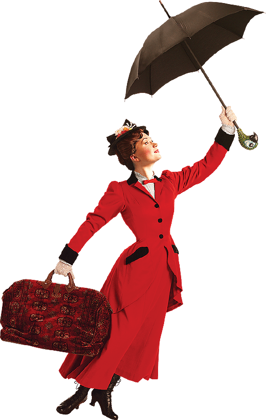 Mary-poppins - Mary Poppins The Musical (530x836), Png Download