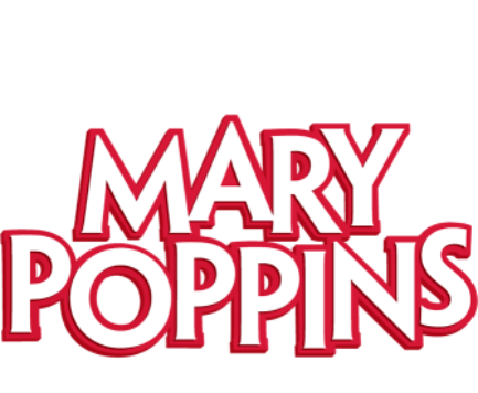 Image - Mary Poppins Logo Png (433x356), Png Download