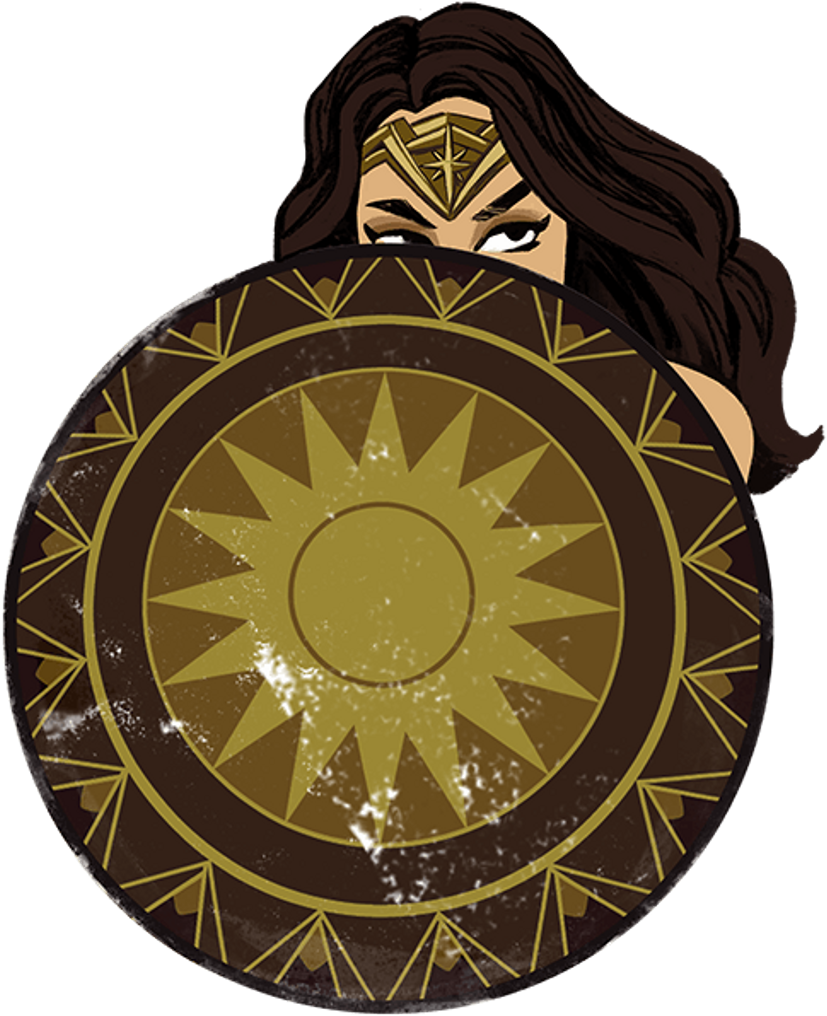 Wonder Woman Wonderwoman Sticker - If No One Will Defend The World Then I Must (1024x1024), Png Download