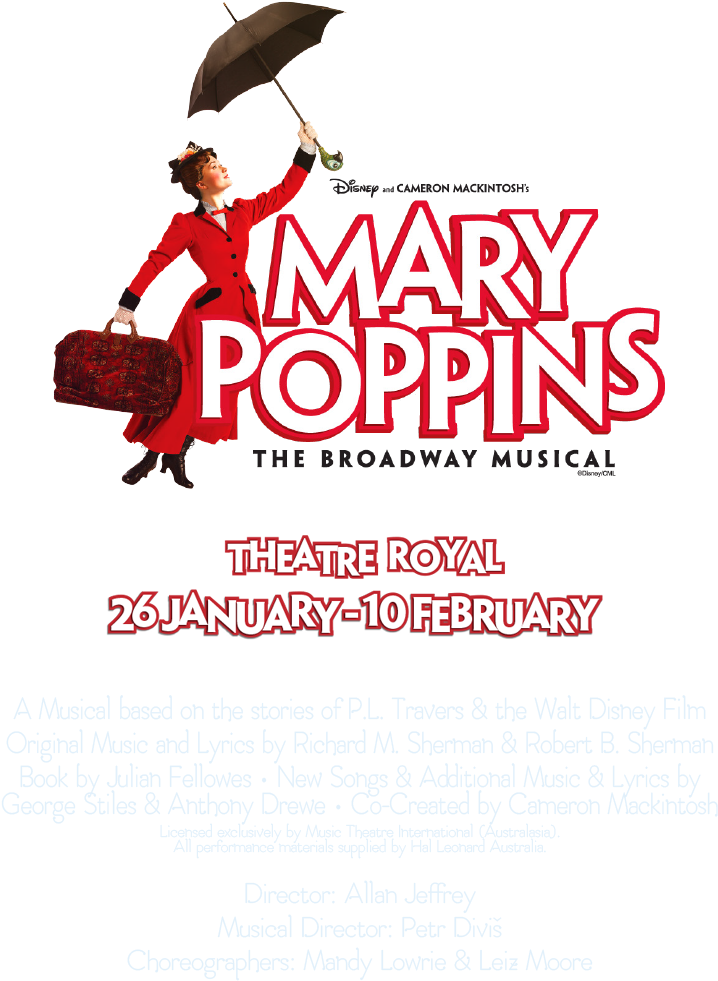 For Your Wonderful Support Of Mary Poppins And Fantastic - Mary Poppins 2018 (800x994), Png Download