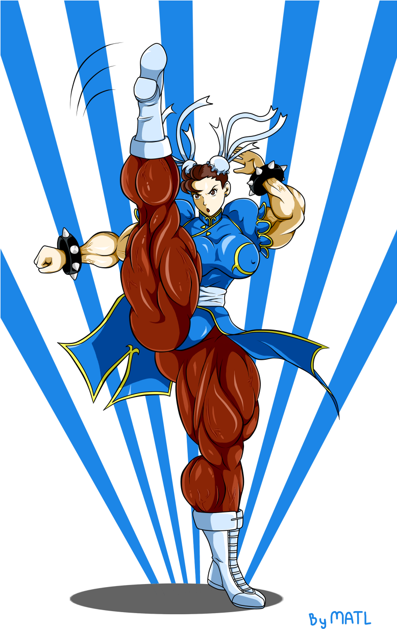 Chun-li Kick - Chun Li Kick (777x1250), Png Download