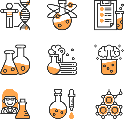 Chemistry - Organ Icon (600x564), Png Download