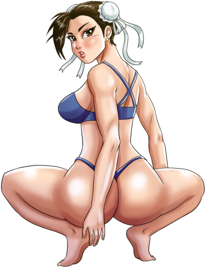 Chun Li Anaconda - Chun-li (464x600), Png Download