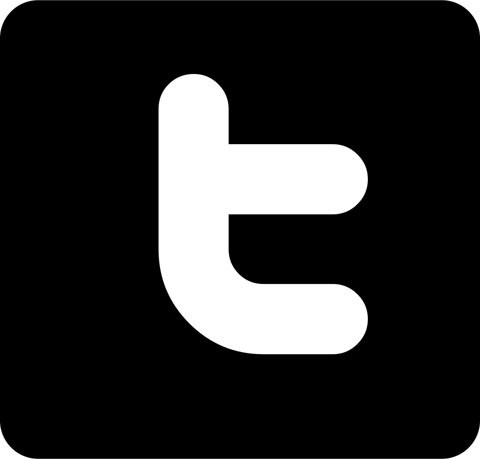 Twitter Logo - - Twitter T Logo Black (980x936), Png Download