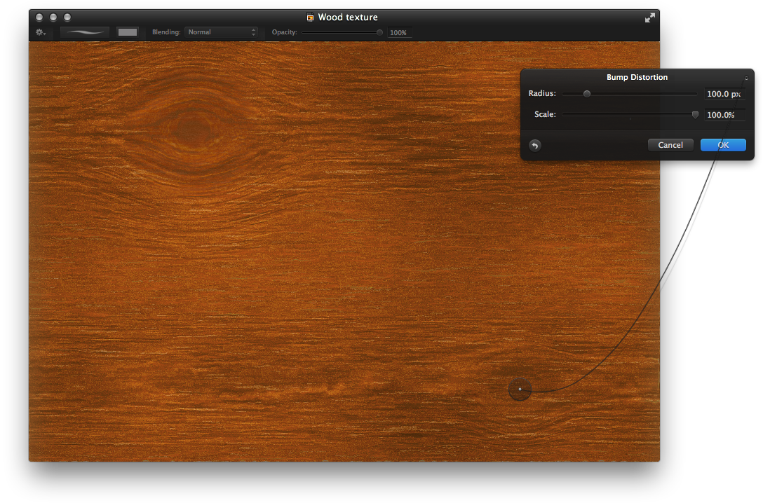 Use The Same Settings As Before, Only Reduce Radius - 9 (1088x718), Png Download