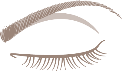 Perfect Eyebrows And Lashes With Closed Eyes Png Images - Closed Eye With Lashes Png (500x500), Png Download
