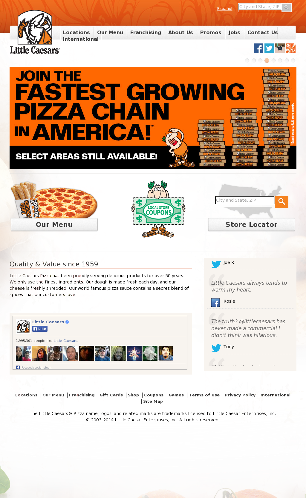 Little Caesars Competitors, Revenue And Employees - Little Caesars (1024x1662), Png Download
