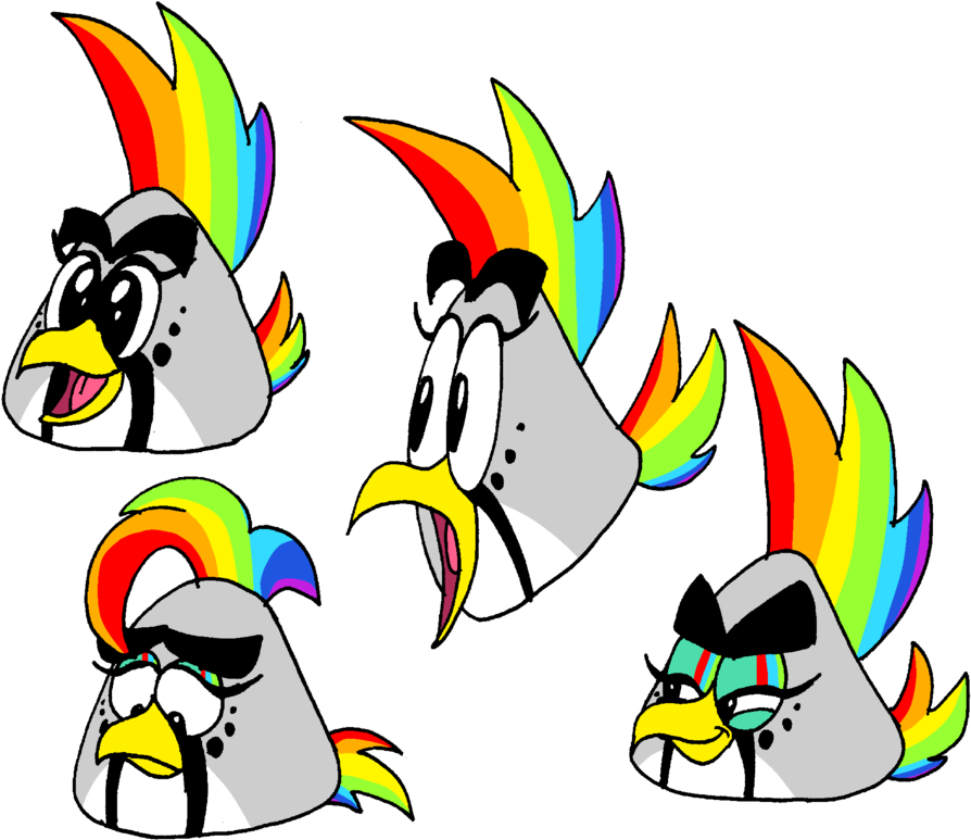 More Like Angry Birds Star Wars - Angry Bird Emotions (900x783), Png Download