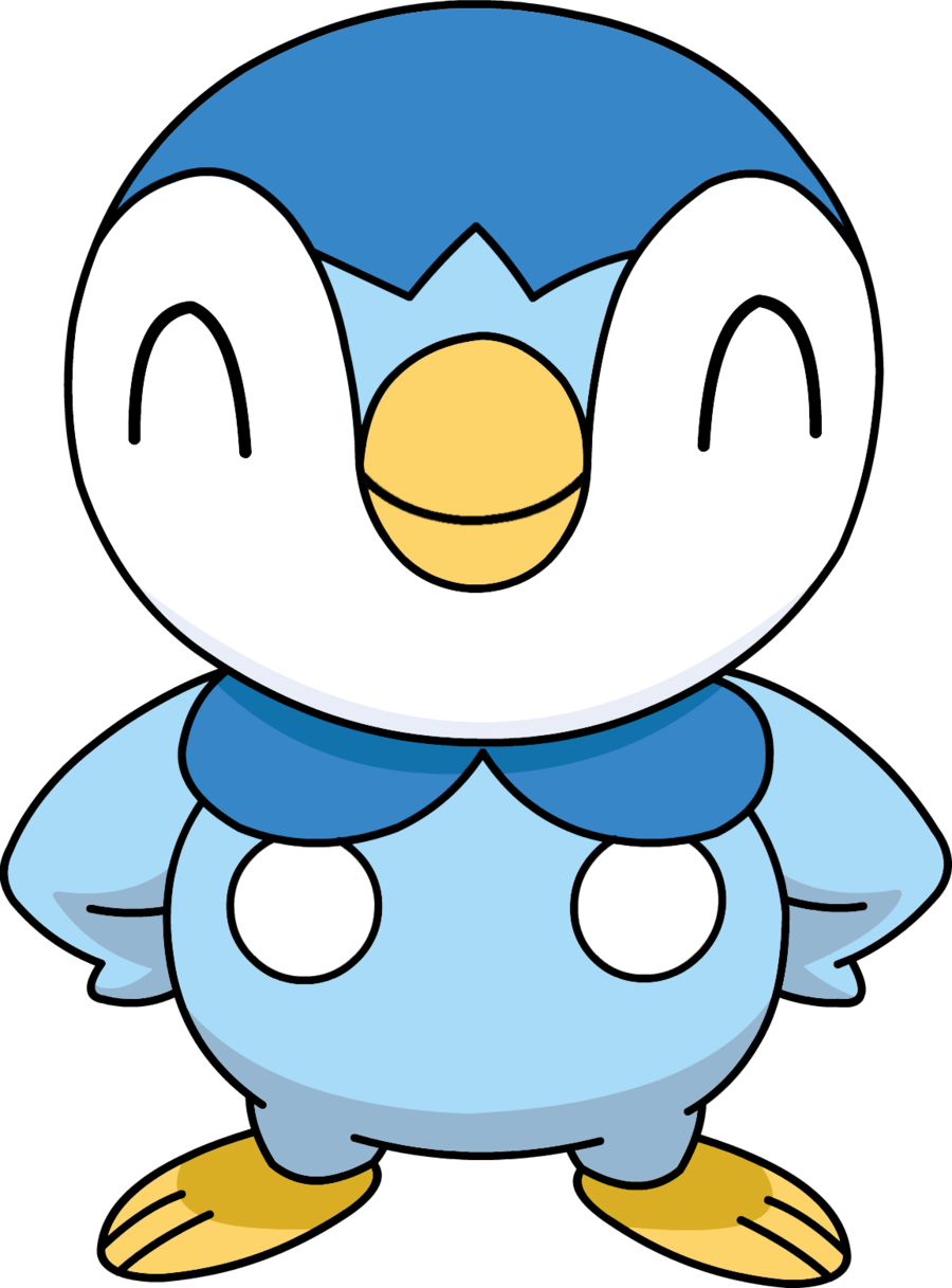Piplup - Piplup Pokemon (536x725), Png Download
