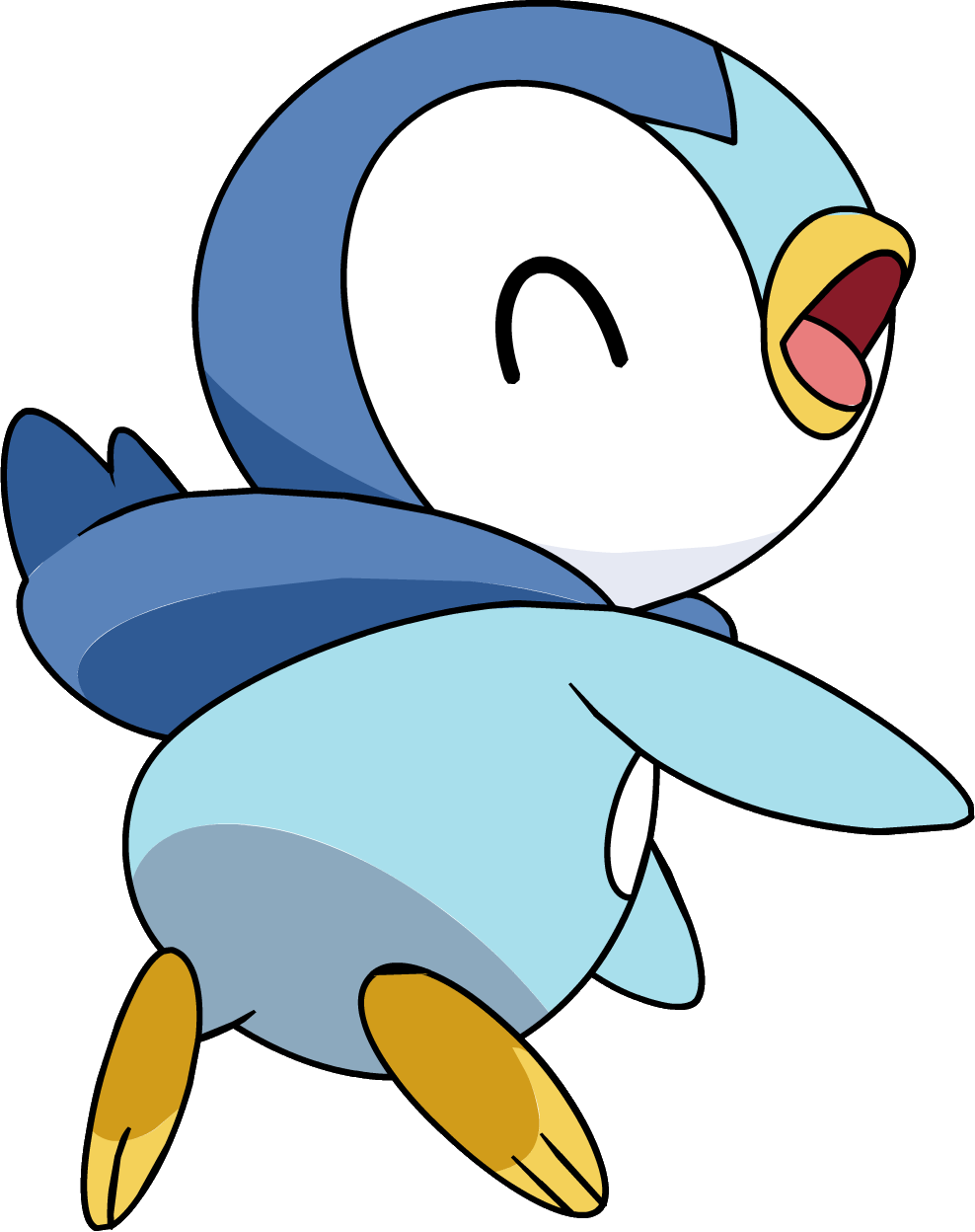 393piplup Dp Anime 6 - Pokemon Piplup Png (988x1248), Png Download