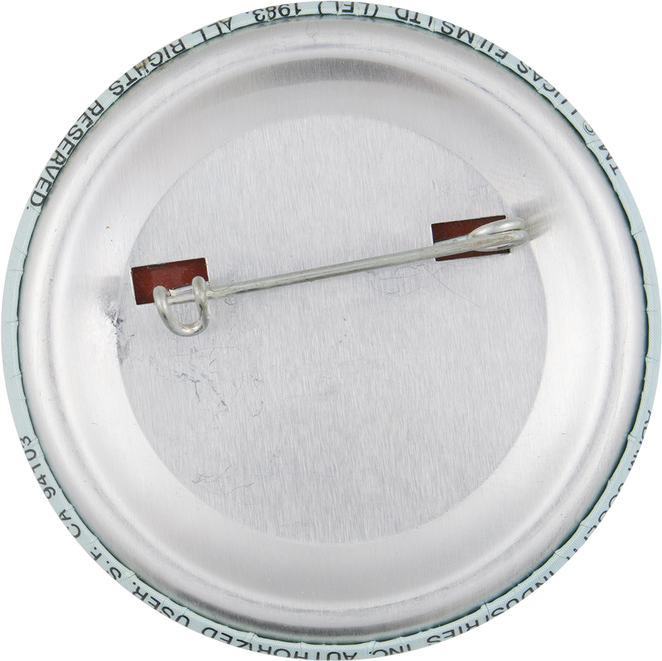 Ewok Star Wars Button Back Entertainment Button Museum - Museum (1000x994), Png Download