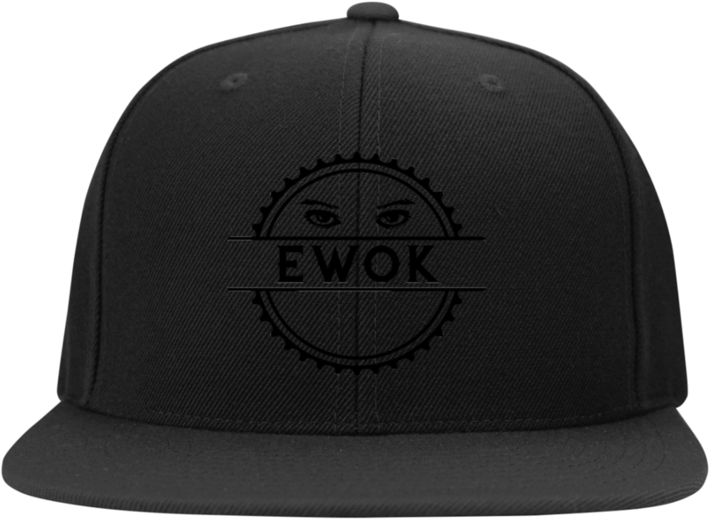 Ewok Original Sport Tek Flat Bill High Profile Snapback - Hat (1024x1024), Png Download