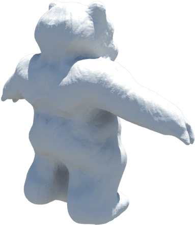 Started On Scultping The Body Of The Ewok To Get The - Snow (960x540), Png Download