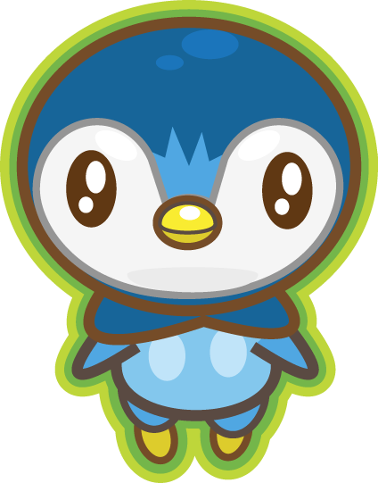 Chibi, Kawaii, And Piplup Image - Piplup Cute M (424x541), Png Download