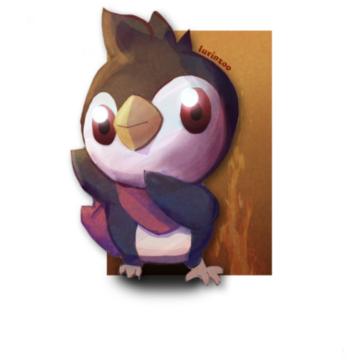 Headed Piplup Piplup Fire Type Swap Heres My Chimchar - Chimchar (500x666), Png Download