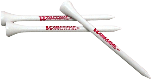 15 Pack Of Extra Long Golf Tees - Warrior Custom Golf Warrior Golf Tees (960x500), Png Download