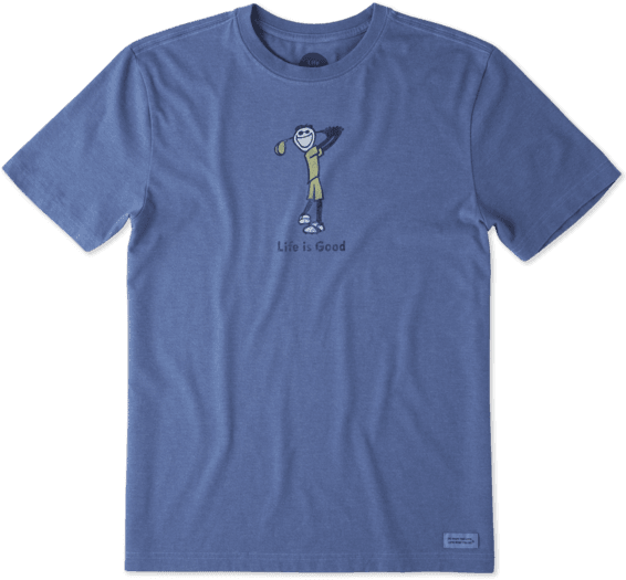 Men's Classic Golf Crusher Tee - T-shirt (570x570), Png Download