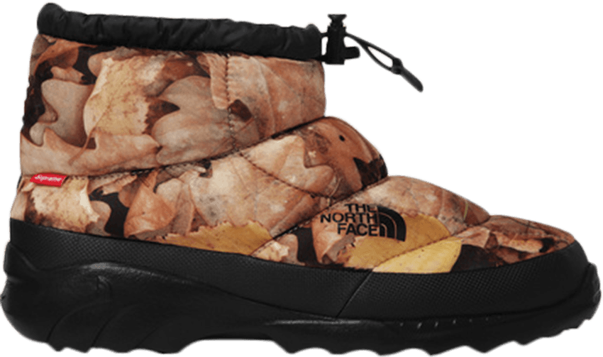Supreme X The North Face Bootie - Supreme North Face Nuptse Bootie (850x503), Png Download