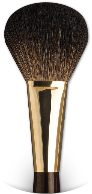 Da Vinci Kosmetikpinsel Gold - Da Vinci Gold Powder And Blusher Brush Powder Brush, (270x450), Png Download