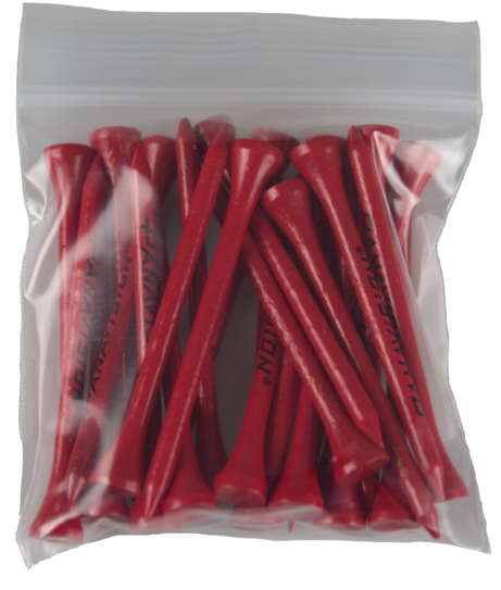 Panavision Golf Tees - Cranberry (690x727), Png Download