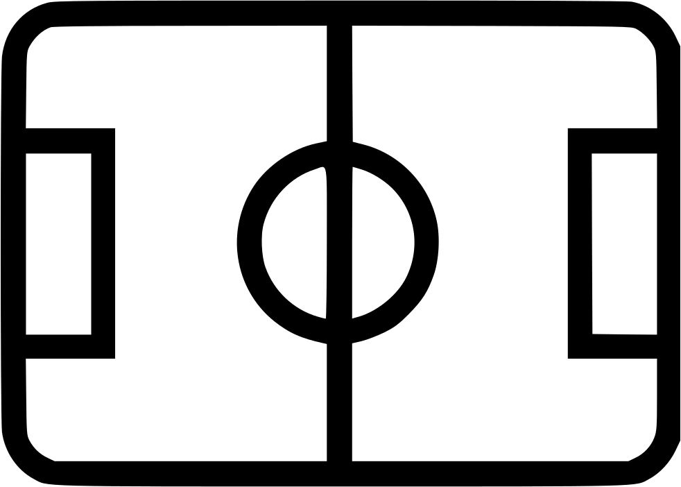 Soccer Field - - Phyrexian Blue Mana Symbol (982x702), Png Download