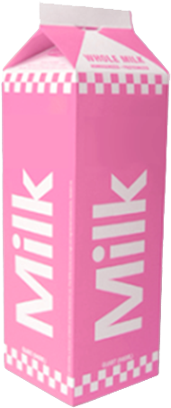 Elevator Music, Windows 95, Pastel, Vaporwave, Bubble - Milk Carton (527x549), Png Download