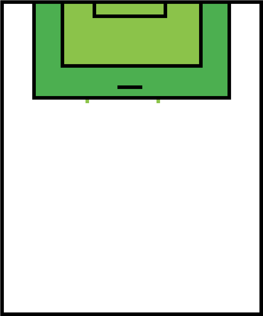 Soccer Field - Colorfulness (1200x1200), Png Download