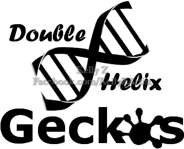 Double Helix Geckos Watermark2 (400x400), Png Download