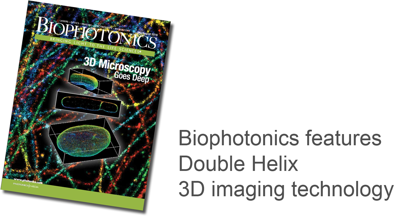 Double Helix Point Spread Function Delivers Precise - Poster (1500x767), Png Download