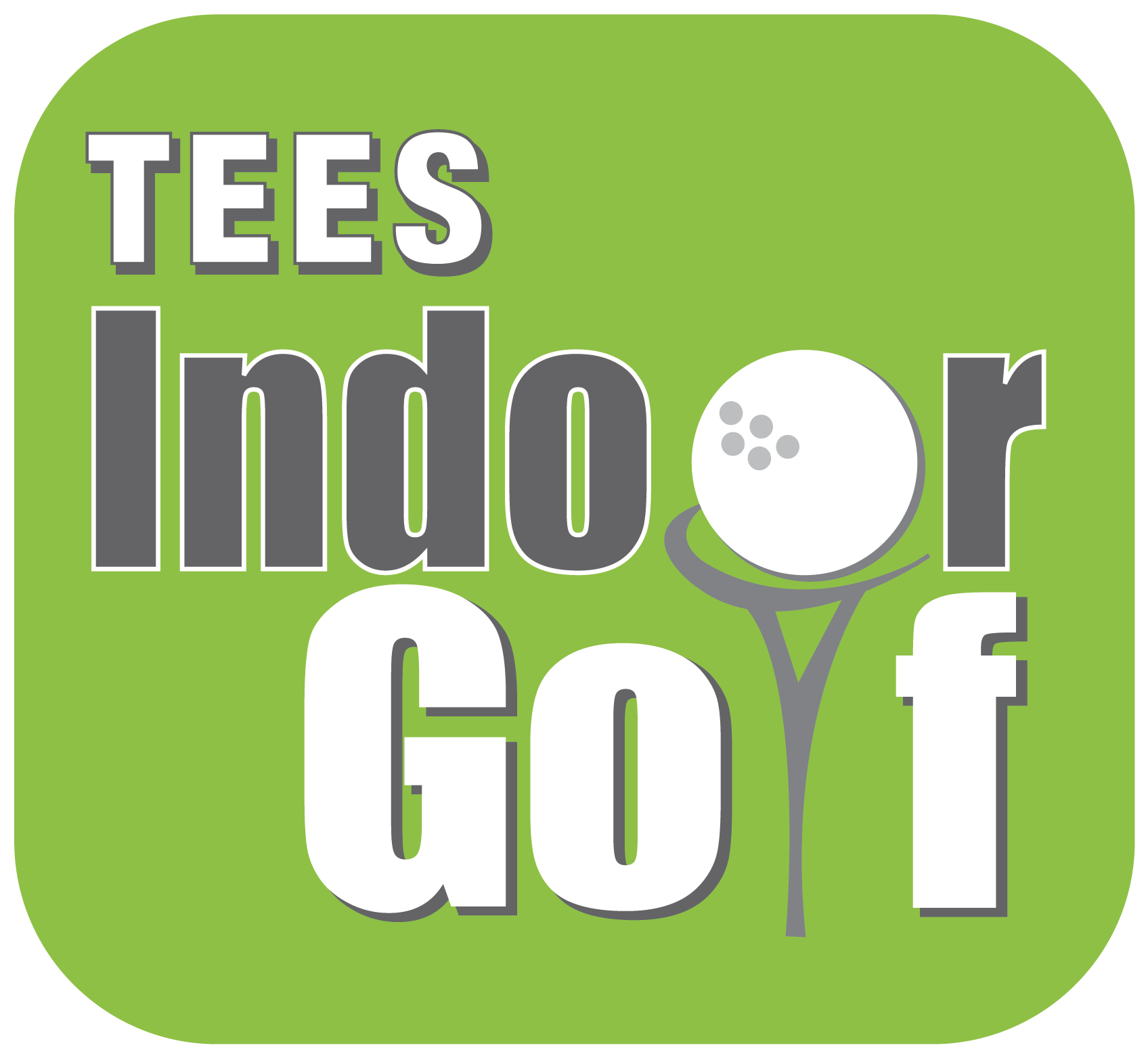 Tees Indoor Golf (1800x1800), Png Download