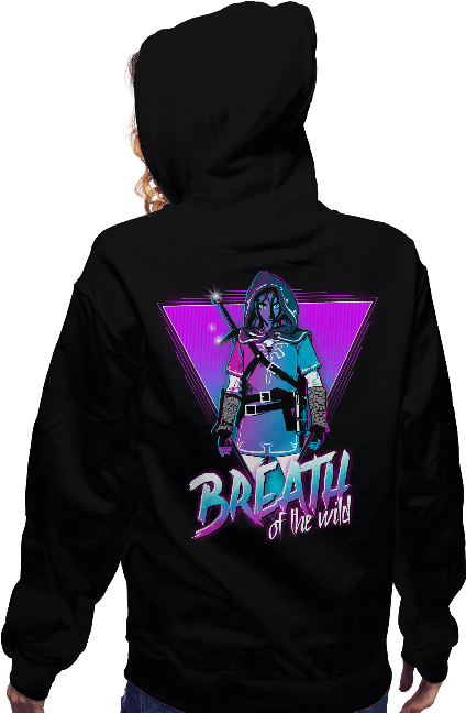 Breath Of The Wild - Hoodie (650x650), Png Download