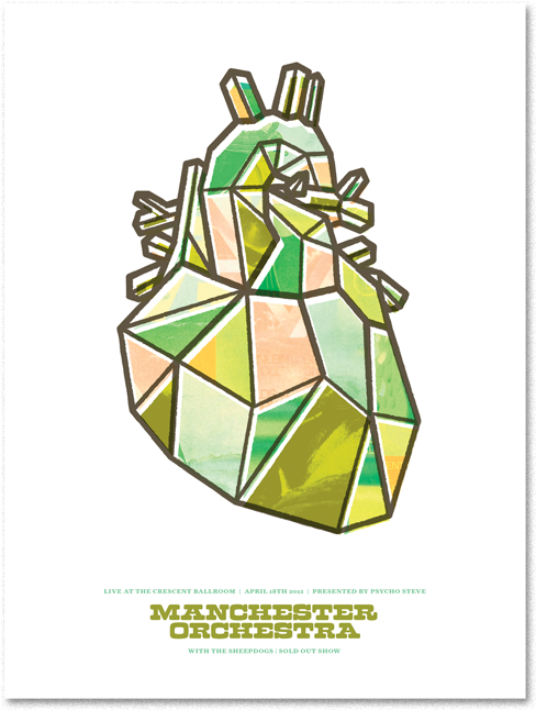 Orchestra, Manchester And Poster On Pinterest Human - Stained Glass Anatomical Heart (504x664), Png Download