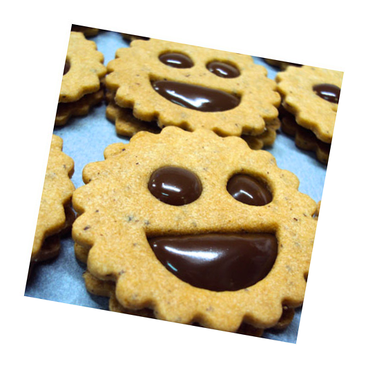 Biscuit Drawing Jammy Dodger Png Royalty Free - Bizcochito (533x533), Png Download