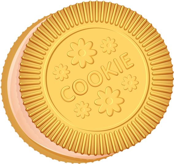 Sandwich Biscuit Png Clipart Image - Sandwich Cookie Clip Art (600x560), Png Download