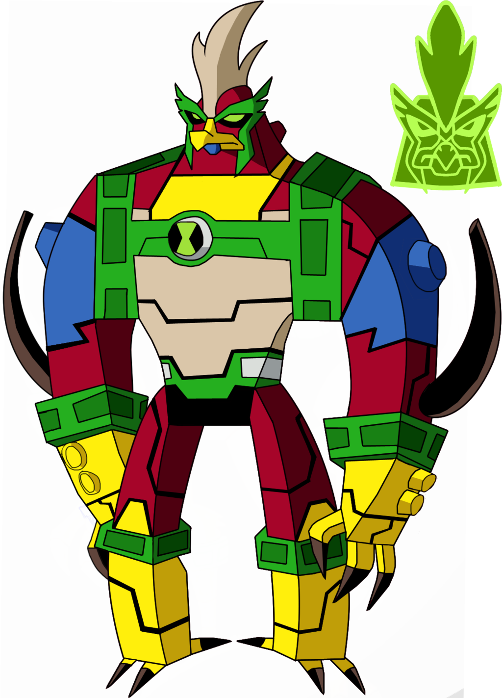 Download Kickin Bloxx By Rizegreymon22 - Ben 10 Ultimate Bloxx PNG Image  with No Background - PNGkey.com