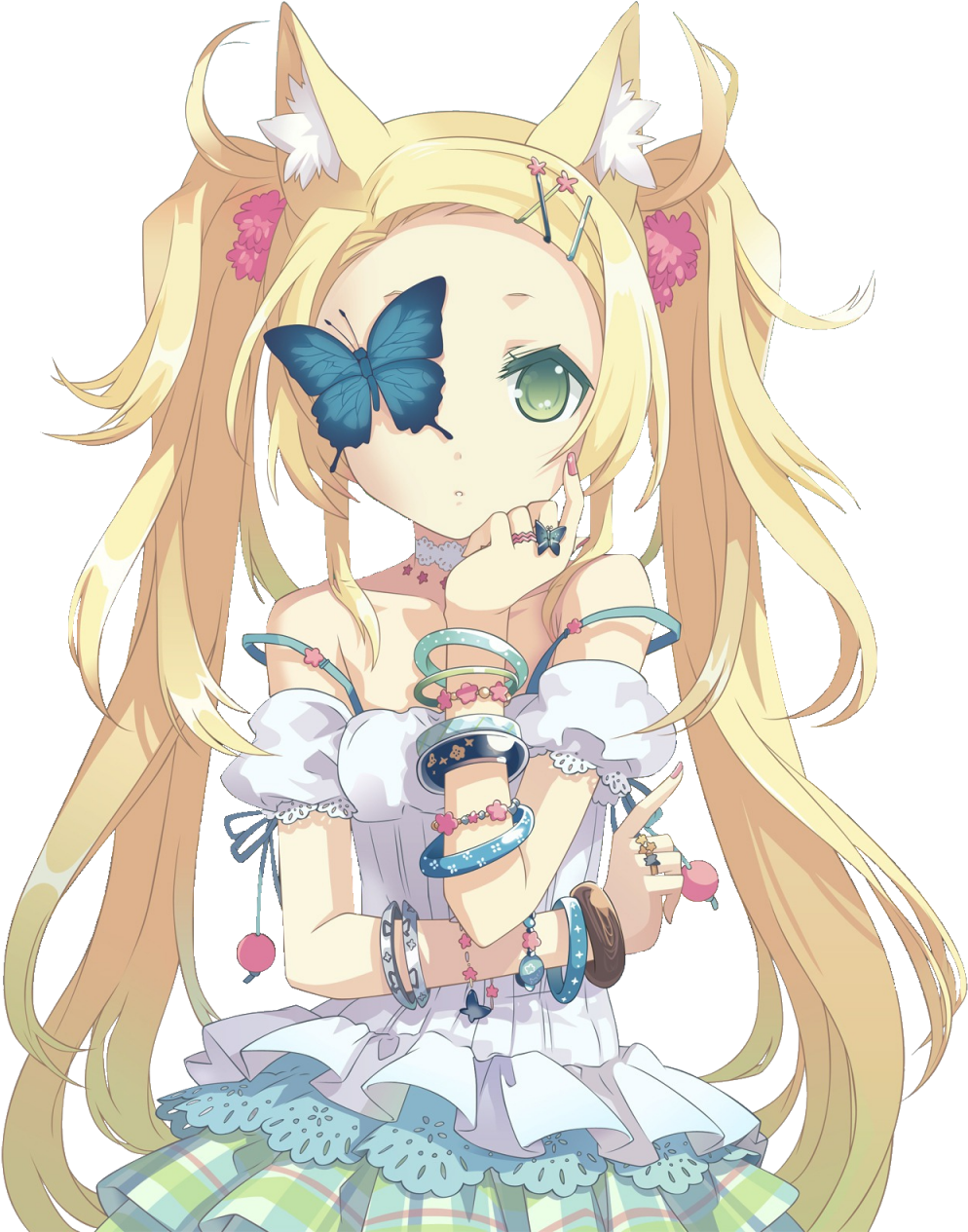 Girl Anime Transperent Background (2048x1280), Png Download