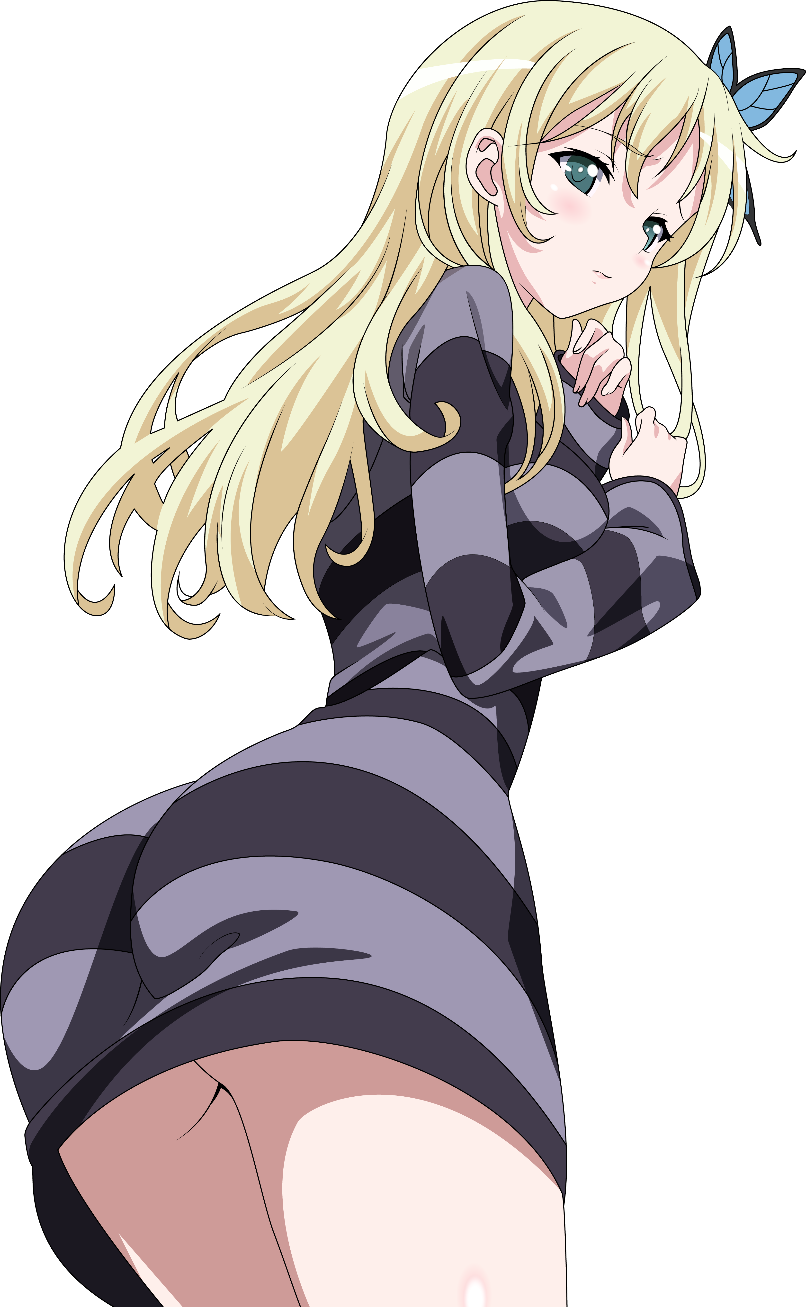 Anime Girl - Avatar (3314x5374), Png Download