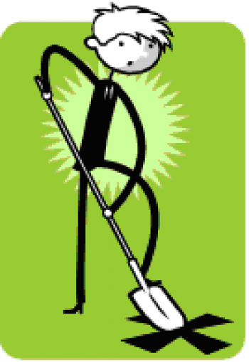 X Marks The Spot - Peer Mediation Clip Art (350x509), Png Download