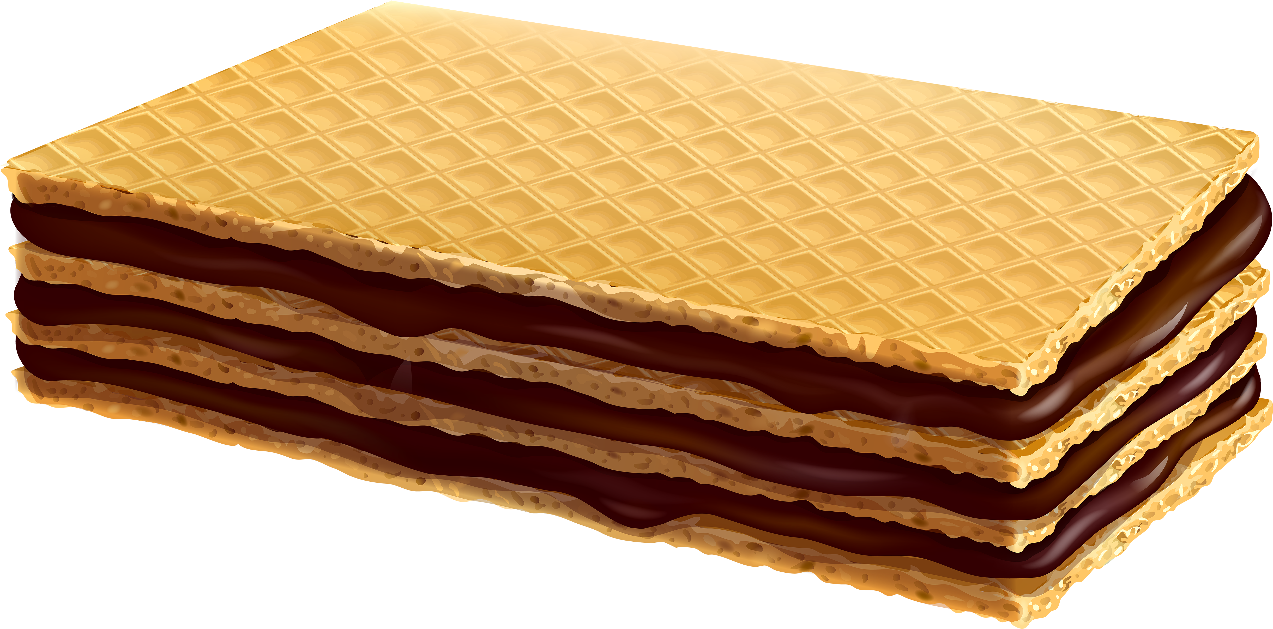 Wafer Clip Art Others Transprent Png Free - Chocolate (5000x2489), Png Download
