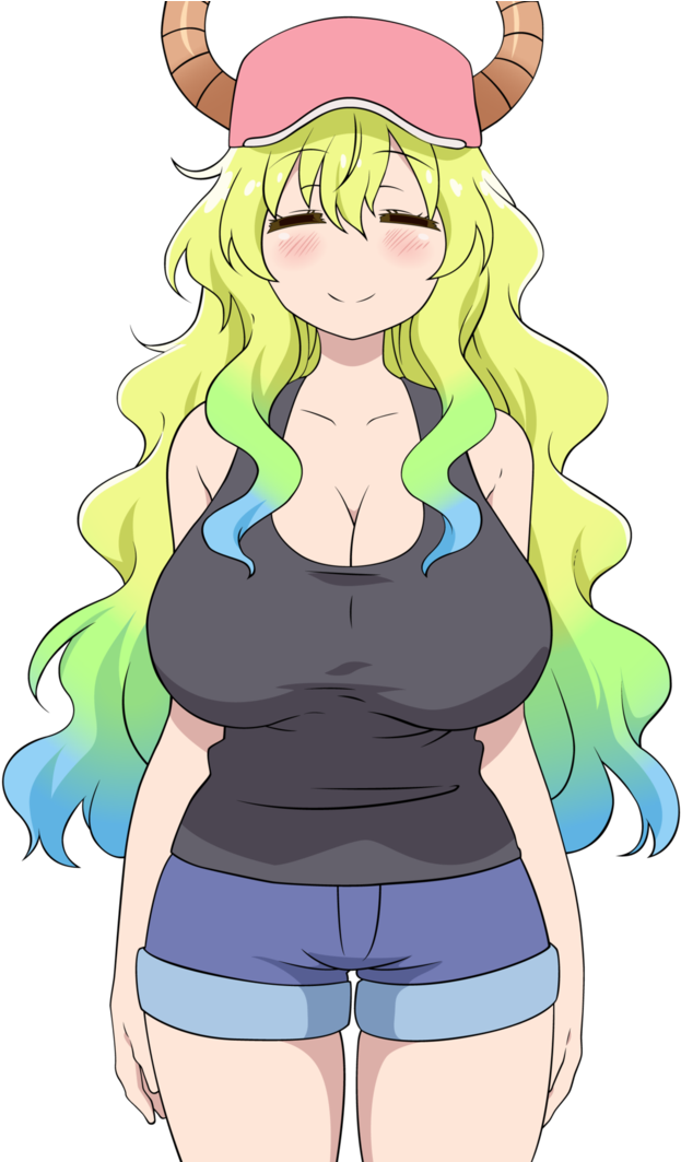 Http - //i - Imgur - Com/y5mrrbt - Kobayashi San Chi No Maid Dragon Quetzalcoatl (752x1062), Png Download