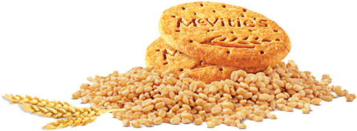 Packed With The Goodness Of Wholewheat And Fibre, Mcvitie's - Mcvitie's Digestive Biscuits 230gms (576x232), Png Download