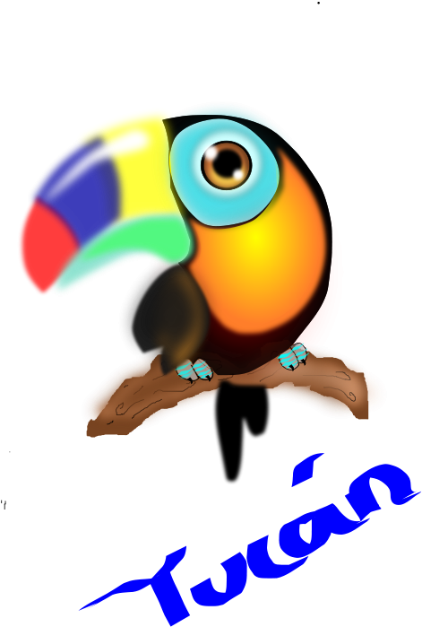 How To Set Use Tucan Colombiano Clipart (636x900), Png Download