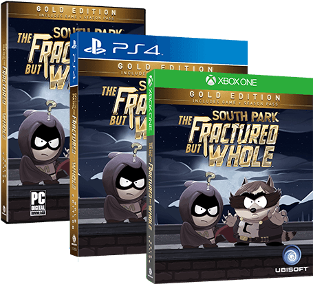 The Fractured But Whole Will Be Available On Xbox One, - South Park: The Fractured But Whole Gold Edition (xbox (648x428), Png Download