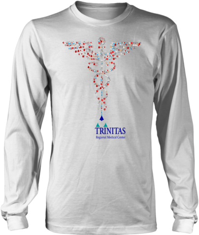 Trinitas "rod Of Asclepius" - Shirt (480x480), Png Download