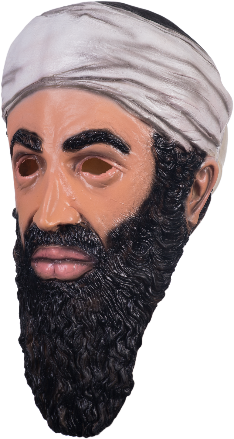 8 Of 10 The Mask Biz Dangerous Osama Bin Laden Mask - Costume (1600x1600), Png Download