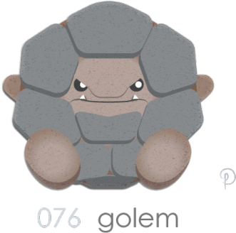 Golem - Reptile (500x468), Png Download