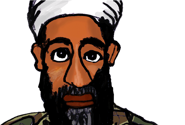 Osama Bin Laden Png - Osama Ben Laden Png (800x420), Png Download