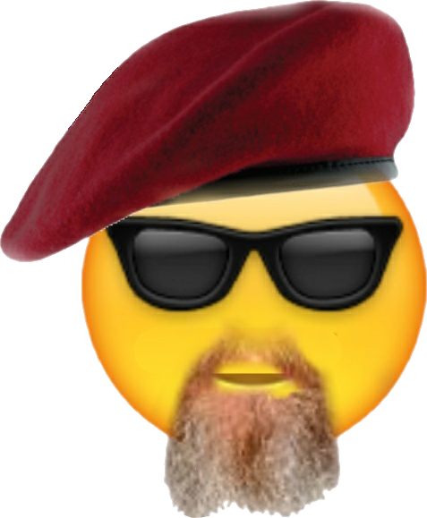 Yanz Media - Cafepress Emoji Cool Tile Coaster (477x579), Png Download