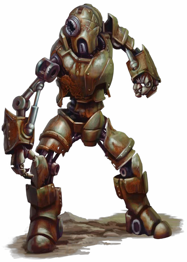 View Samegoogleiqdbsaucenao Golem, Robot , - Dungeons And Dragons Robot (659x920), Png Download