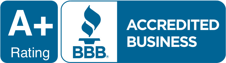 Bbb Accredited Business A+ Logo (812x238), Png Download